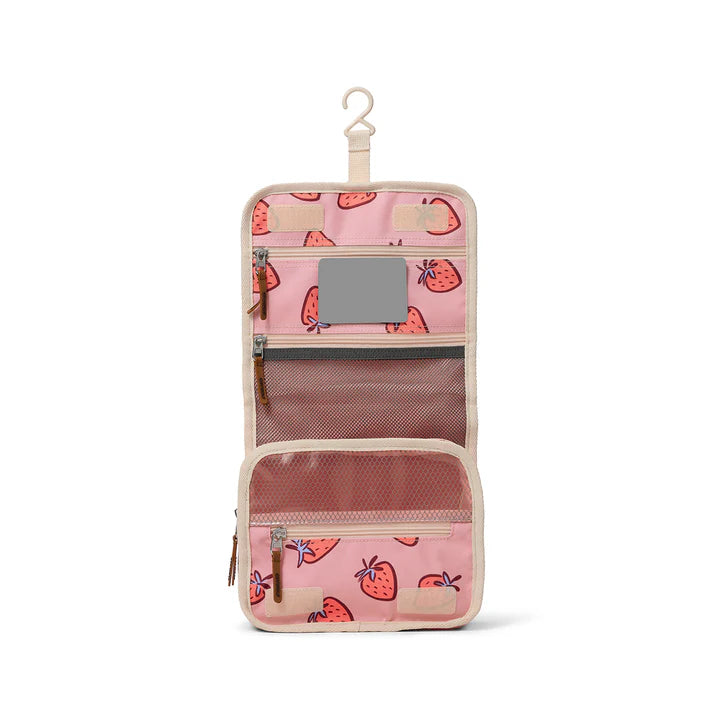 Strawberry Splash Hanging Toiletry Bag