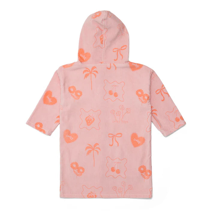 Pink Zip-Up Towel