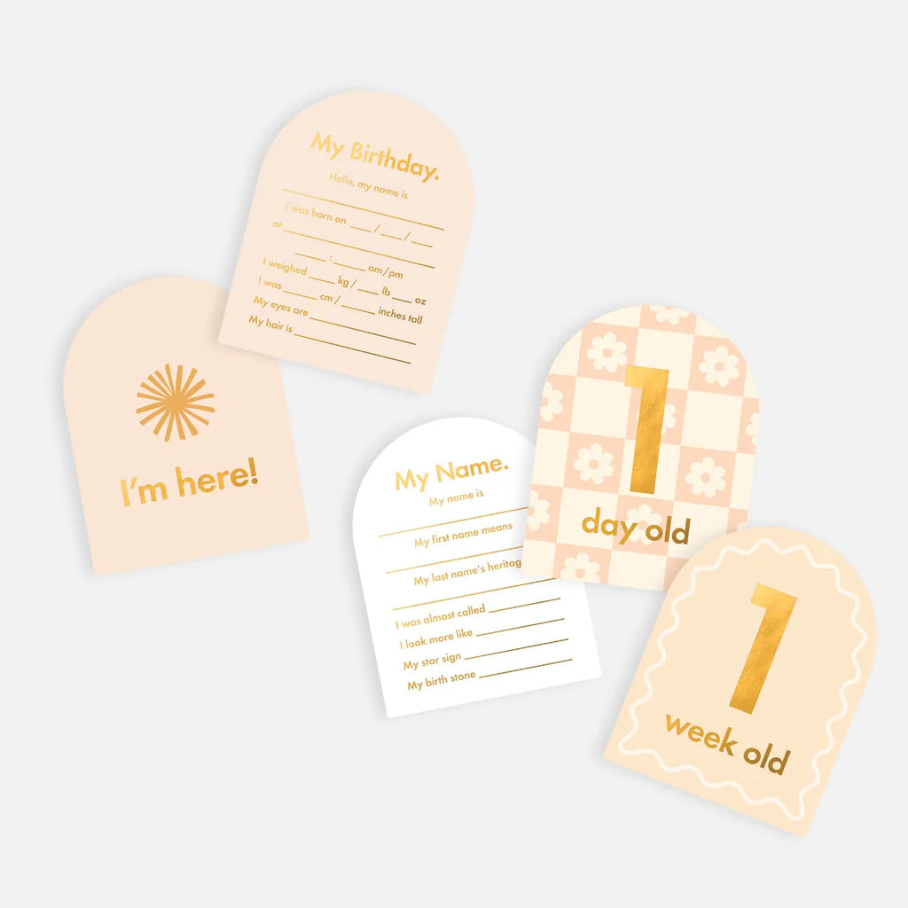 Baby Milestone Cards - Helios