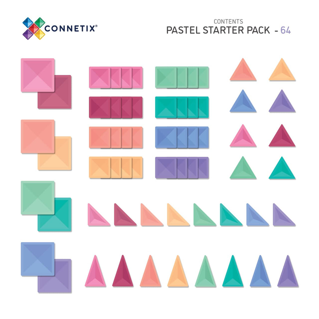 Pastel Starter Pack - 64 Piece