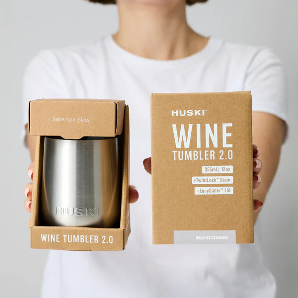 Huski Wine Tumbler 2.0 - Black