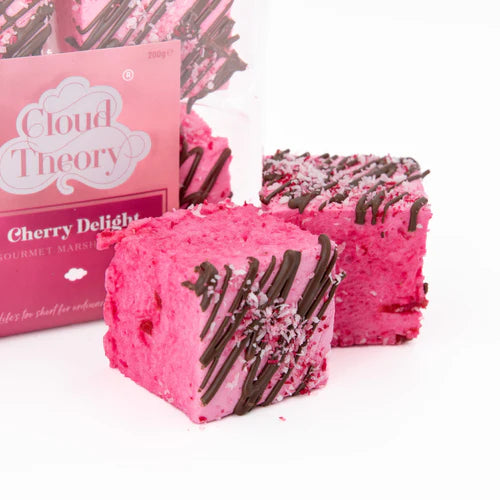 Cherry Delight Marshmallow 6 Pcs Tray