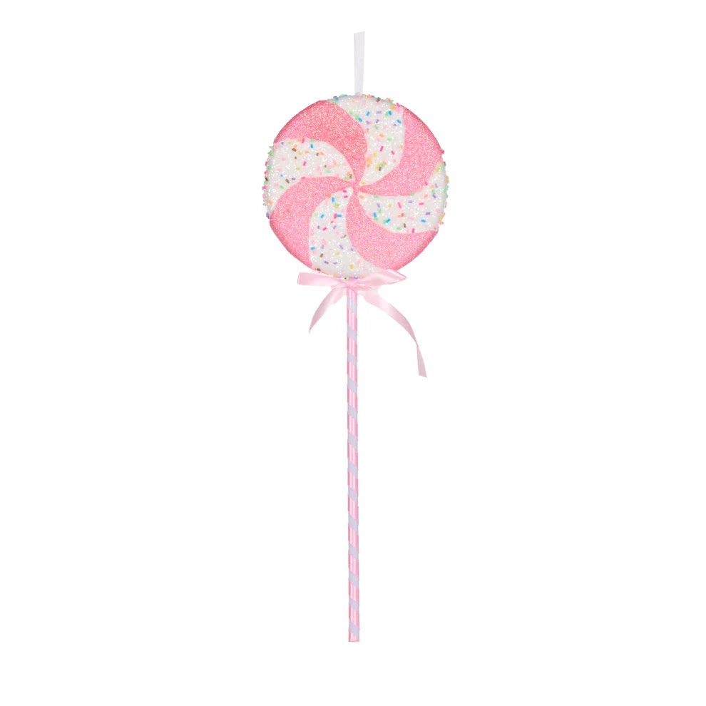 Blue and Pink Swirl Lollipop