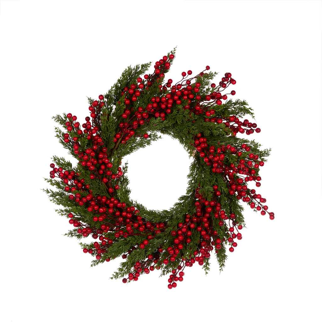 Luxe Juniper & Berry Wreath