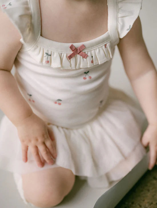 Cherry Tutu Single Onesie