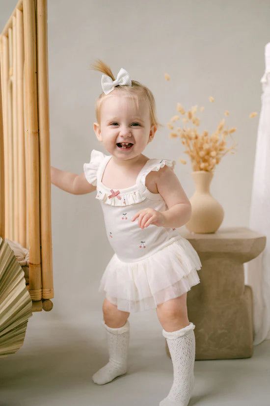 Cherry Tutu Single Onesie