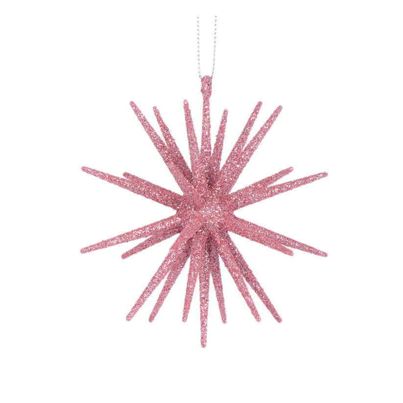 Pink Glitter Orbit Hanging