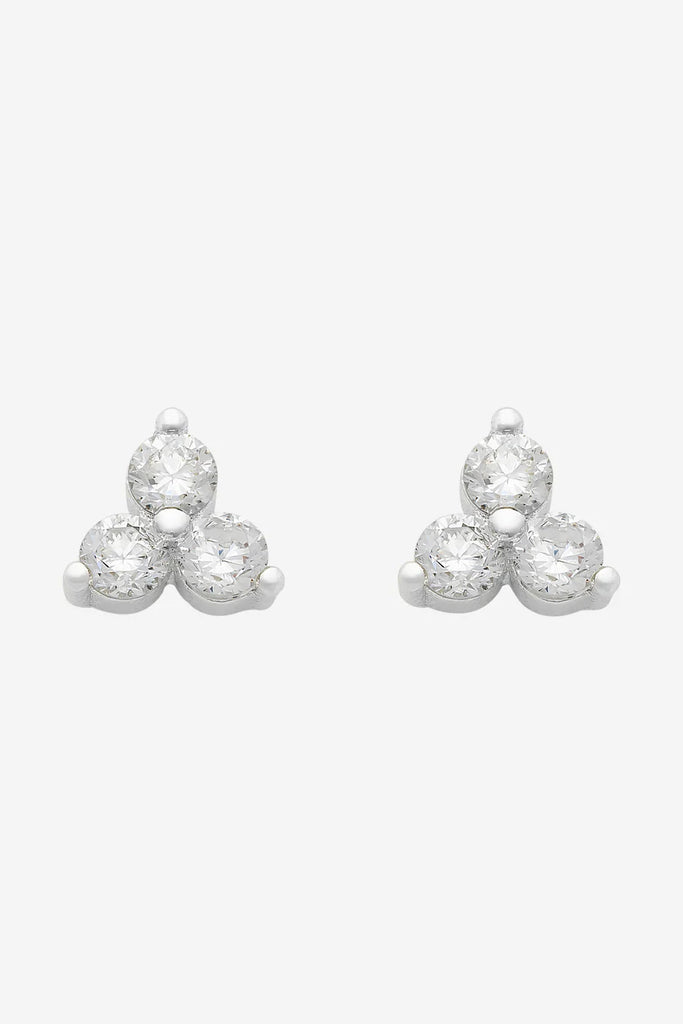 Petite Brigitte Earrings - Silver