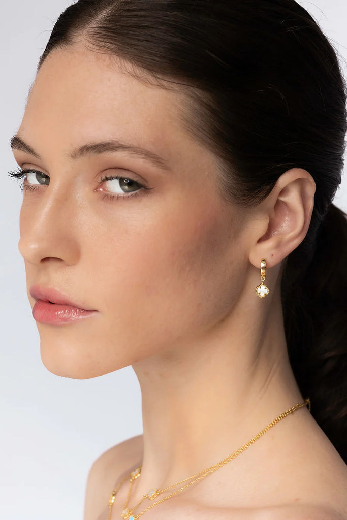 Duchess MOP Earrings - Gold