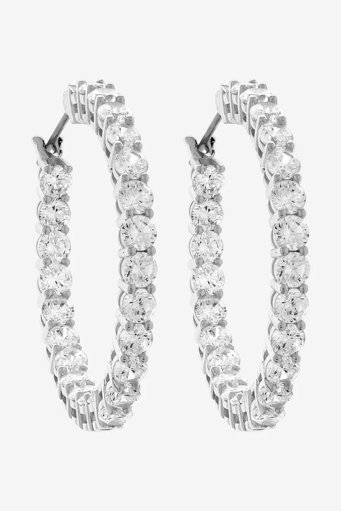 Dolce Vita Earrings - Rhodium