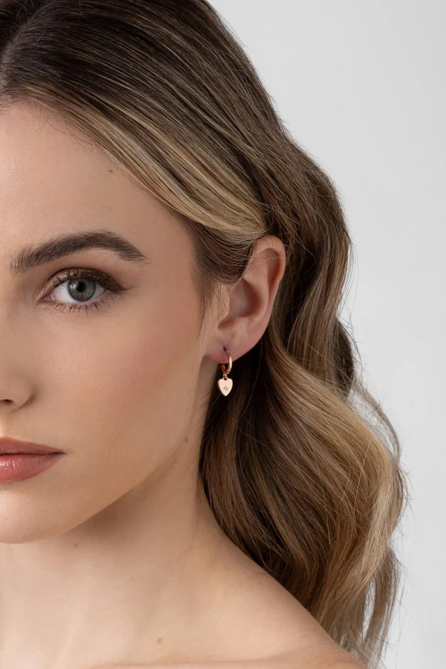 Hestia Huggie Earrings - Gold