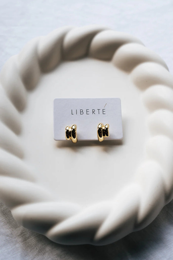 Mazie Earrings - Gold