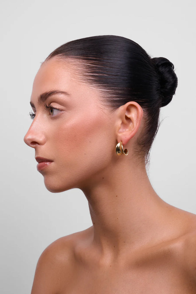 Logan Earrings - Gold