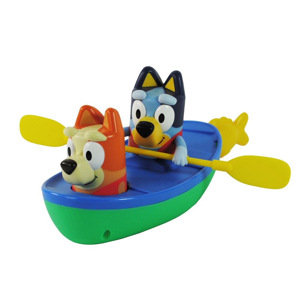 Bluey Paddling Canoe