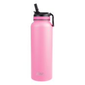 1.1L 'Challenger' Sports Bottle with Sipper - Neon Pink