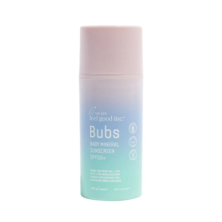 Bubs Baby Mineral Sunscreen SPF 50+ 100g