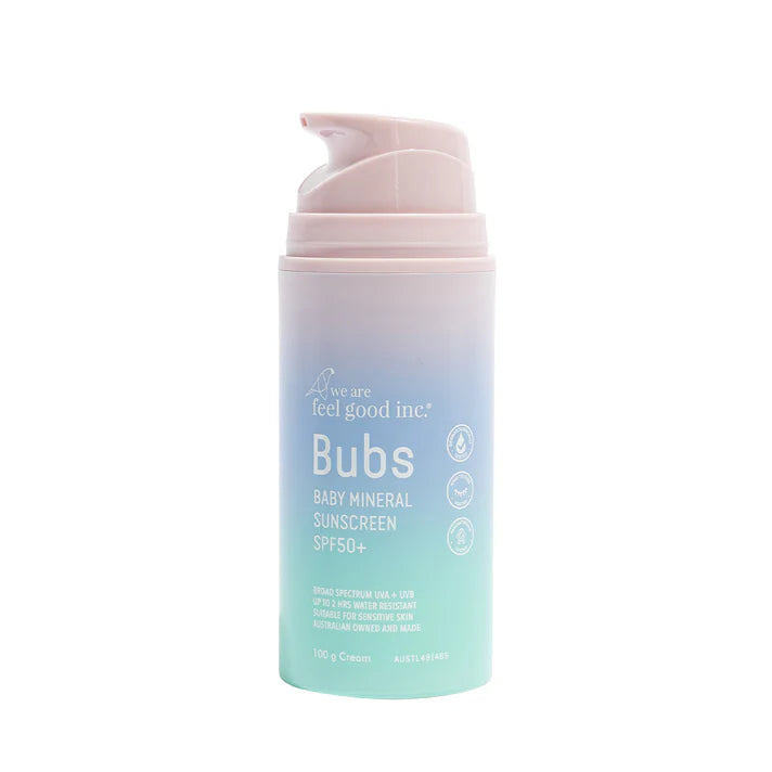 Bubs Baby Mineral Sunscreen SPF 50+ 100g