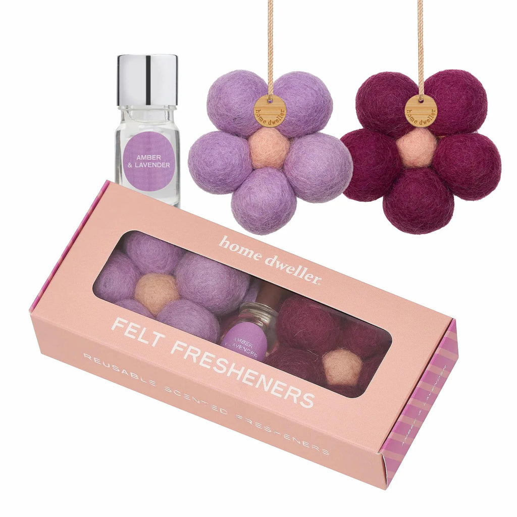 Felt Fresheners - Amber & Lavender