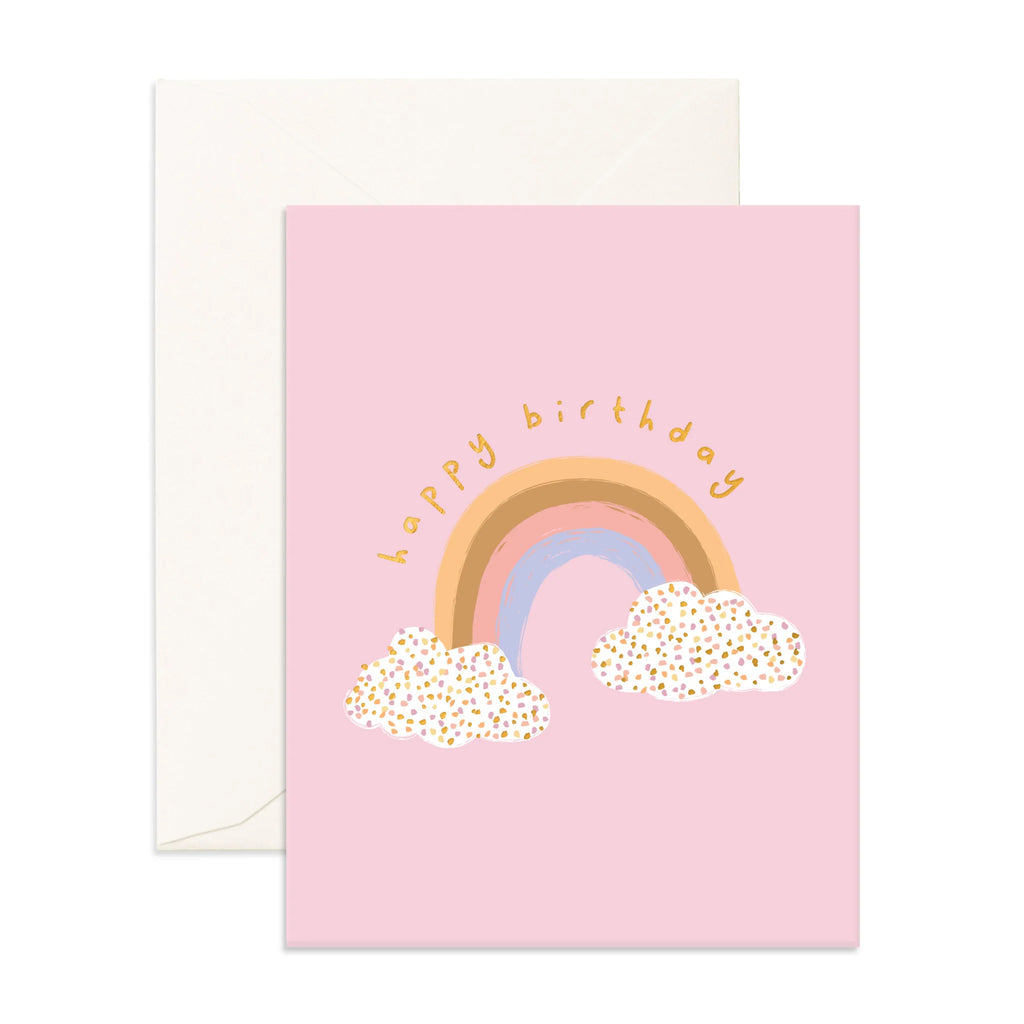 Sprinkle Rainbow Birthday Card