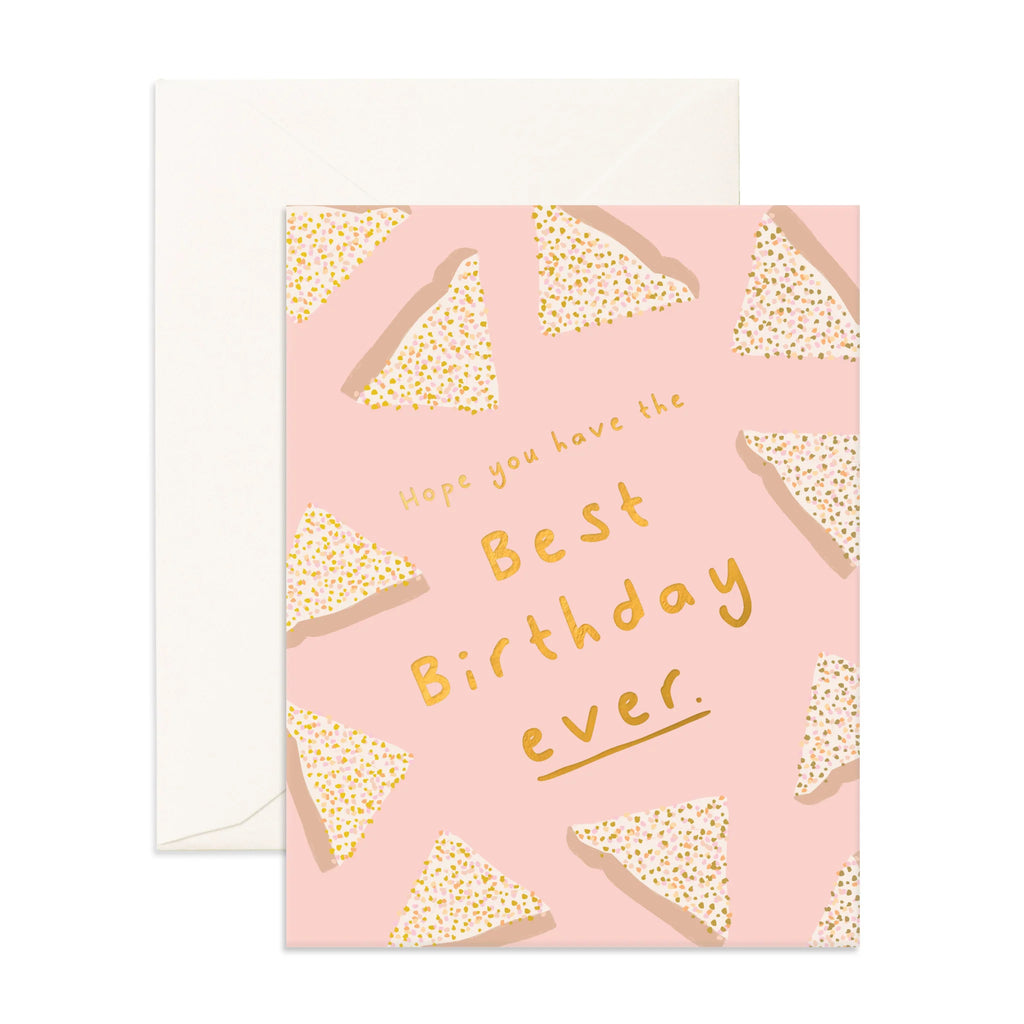 Fairy Bread Birthday Card