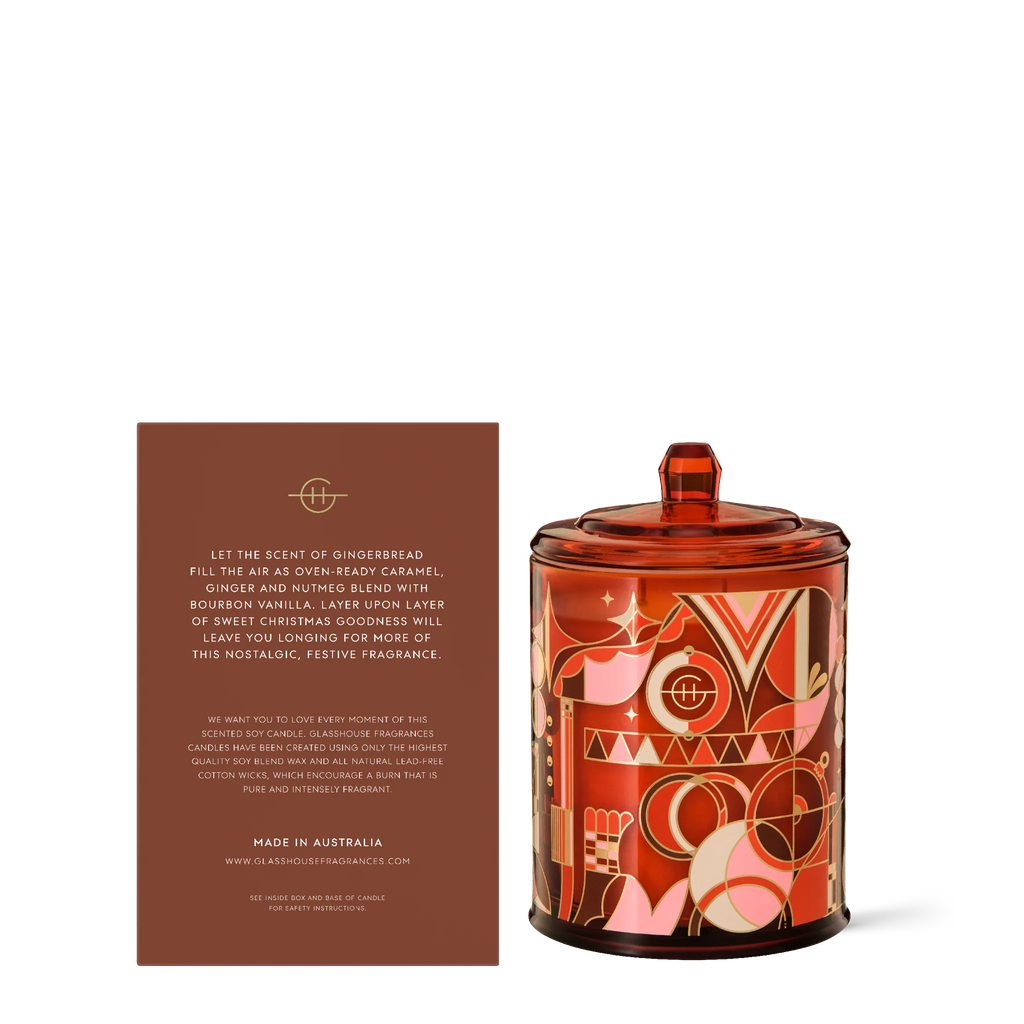 Gingerbread House - Festive Spiced Biscuit 380g Soy Candle - LIMITED EDITION