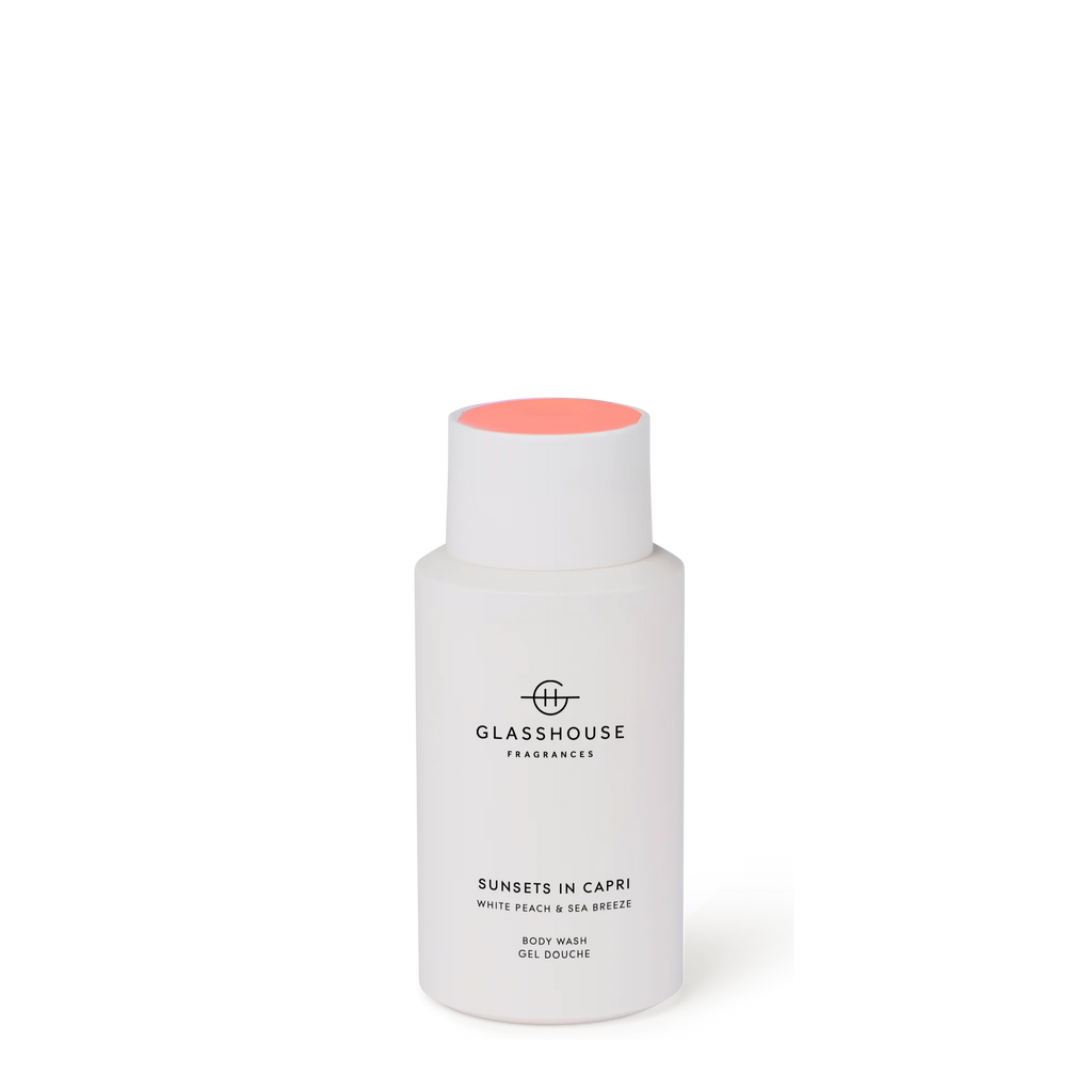 Sunsets in Capri -  White Peach & Sea Breeze Body Wash