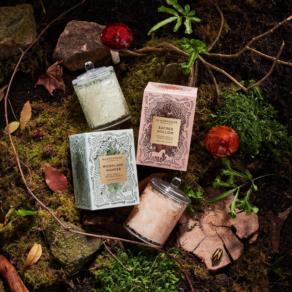 Sacred Hollow - Smoked Oud & Nobel Resins 380g Soy Candle - LIMITED EDITION