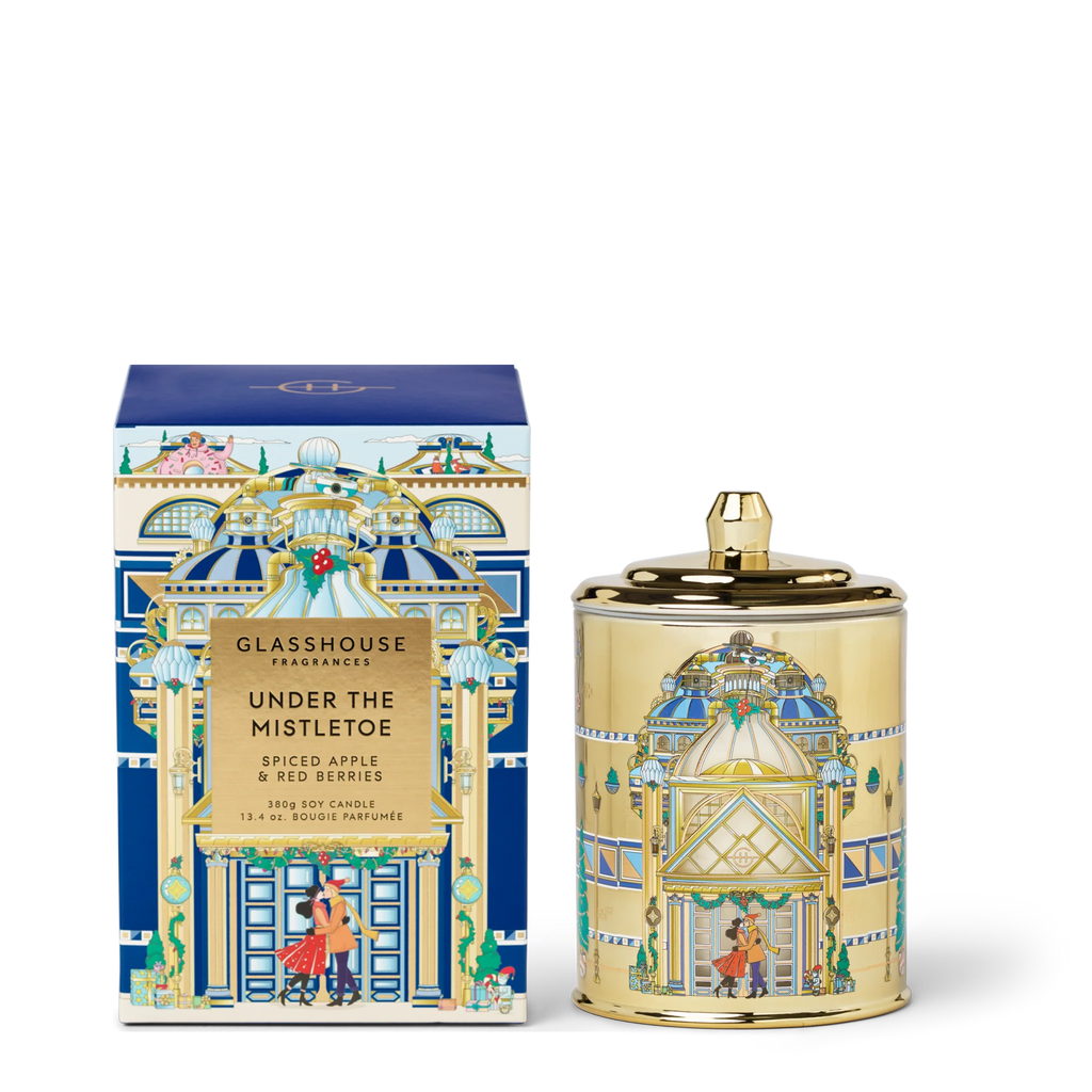 Under the Mistletoe - Spiced Apple & Red Berries 380g Soy Candle - LIMITED EDITION