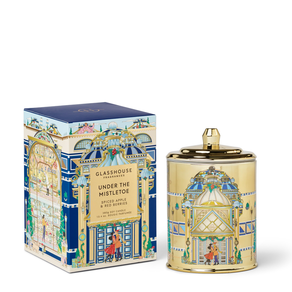 Under the Mistletoe - Spiced Apple & Red Berries 380g Soy Candle - LIMITED EDITION