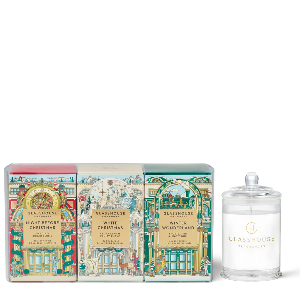 Christmas Mini Candle Trio - LIMITED EDITION