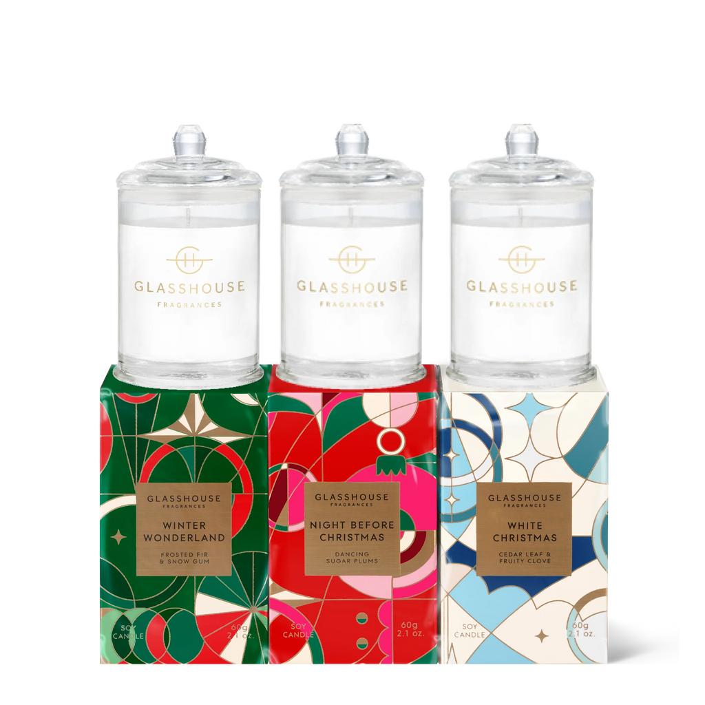 Christmas Mini Candle Trio - LIMITED EDITION