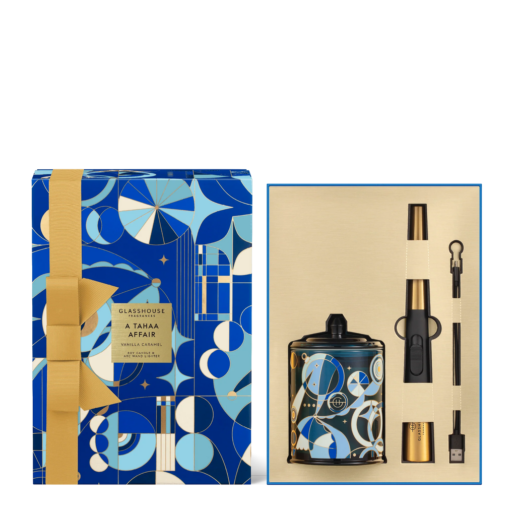 Candle & USB Lighter Gift Set - A Tahaa Affair