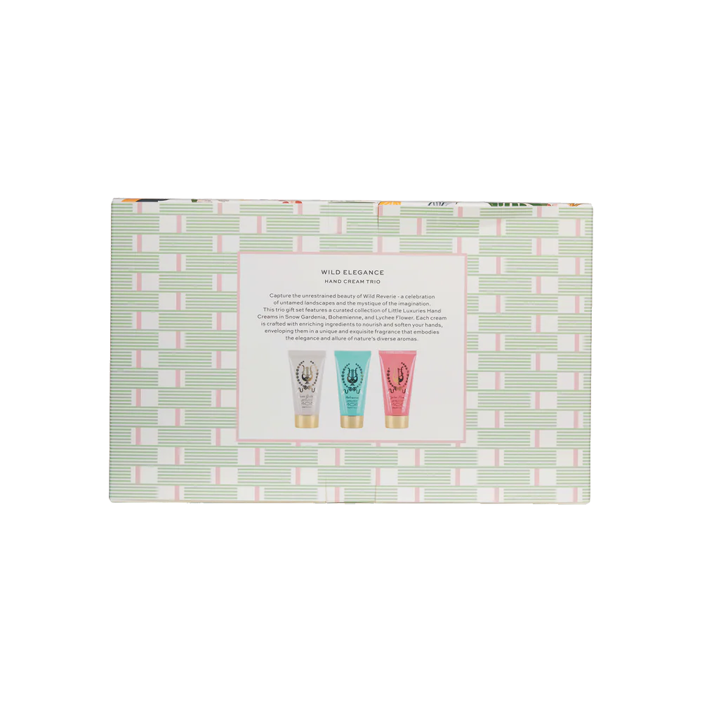 Wild Elegance Hand Cream Trio
