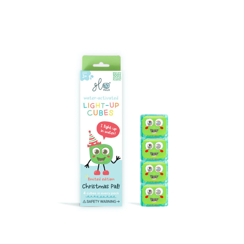 Glo Pal Cubes 4pc Christmas - Limited Edition