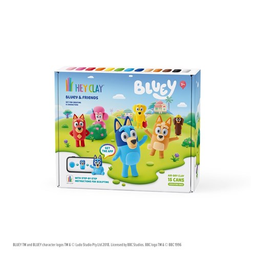 Hey Clay - Bluey and Friends Set