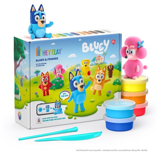 Hey Clay - Bluey and Friends Set
