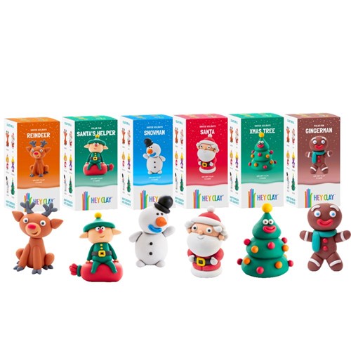 Hey Clay - Christmas Characters