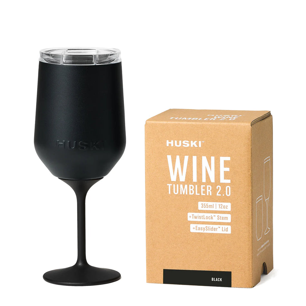 Huski Wine Tumbler 2.0 - Black