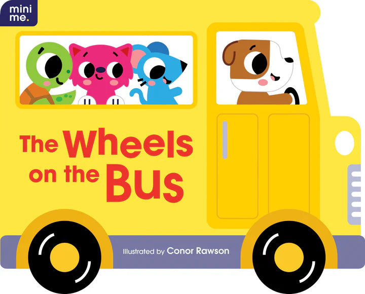 Wheels on the Bus - Shaped Board Book