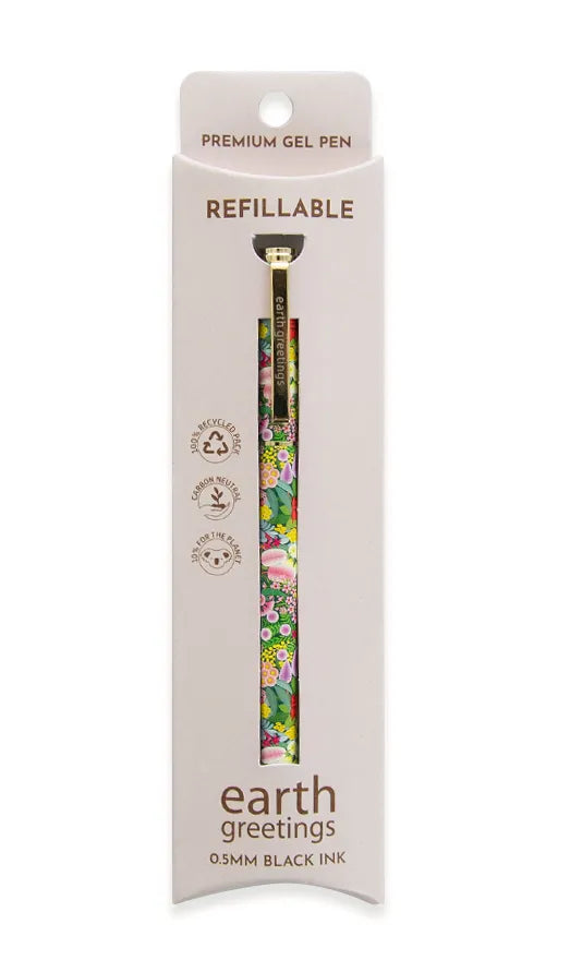 Refillable Metal Pen - Native Gems