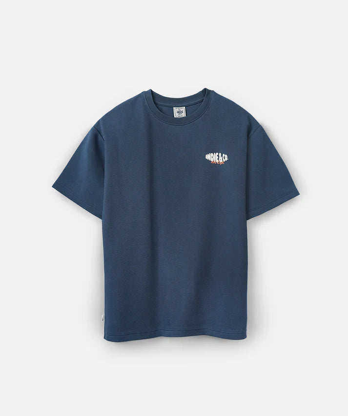 The Lennox Tee - Petrol