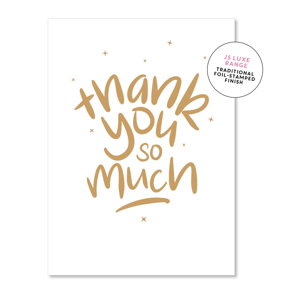 Thank You So Much Card