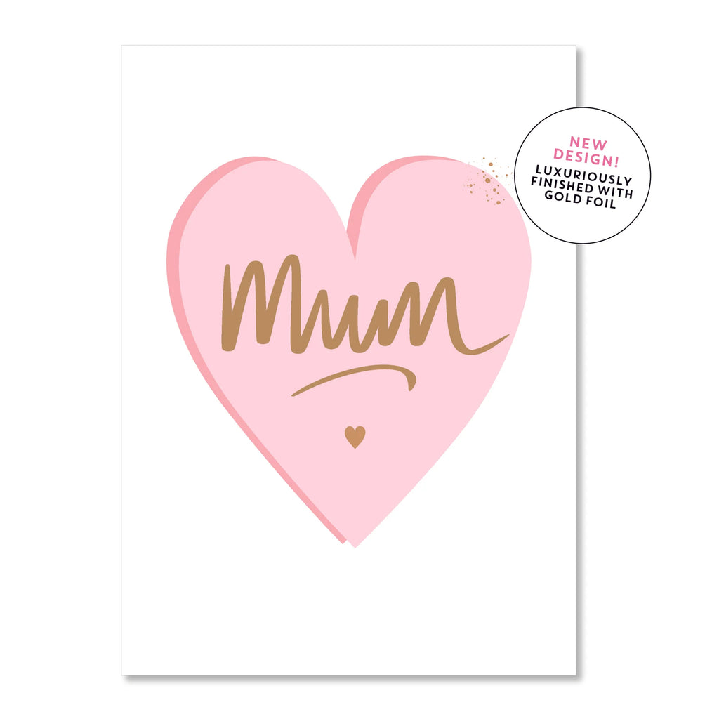 Mum Heart Card