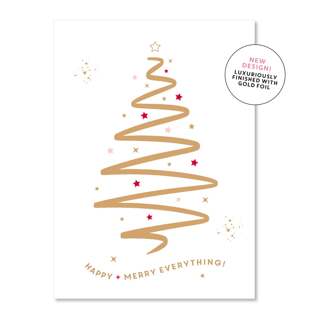 Happy + Merry Everything Card