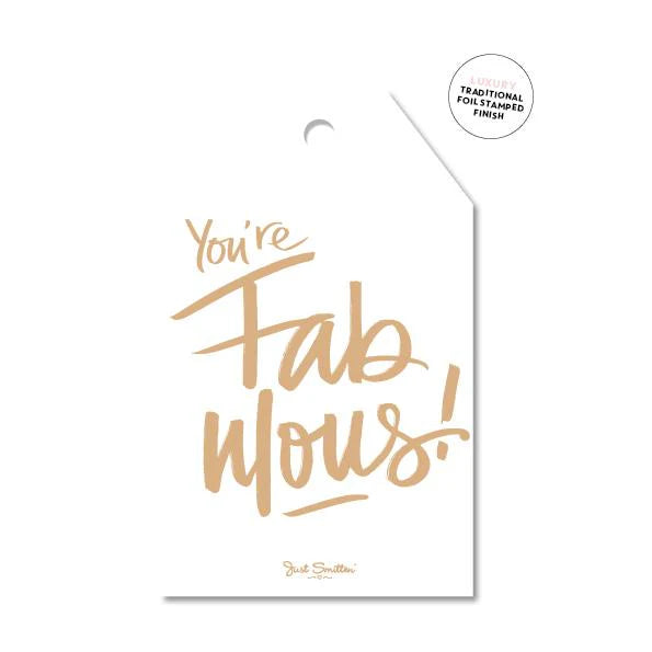 You're Fabulous Tag
