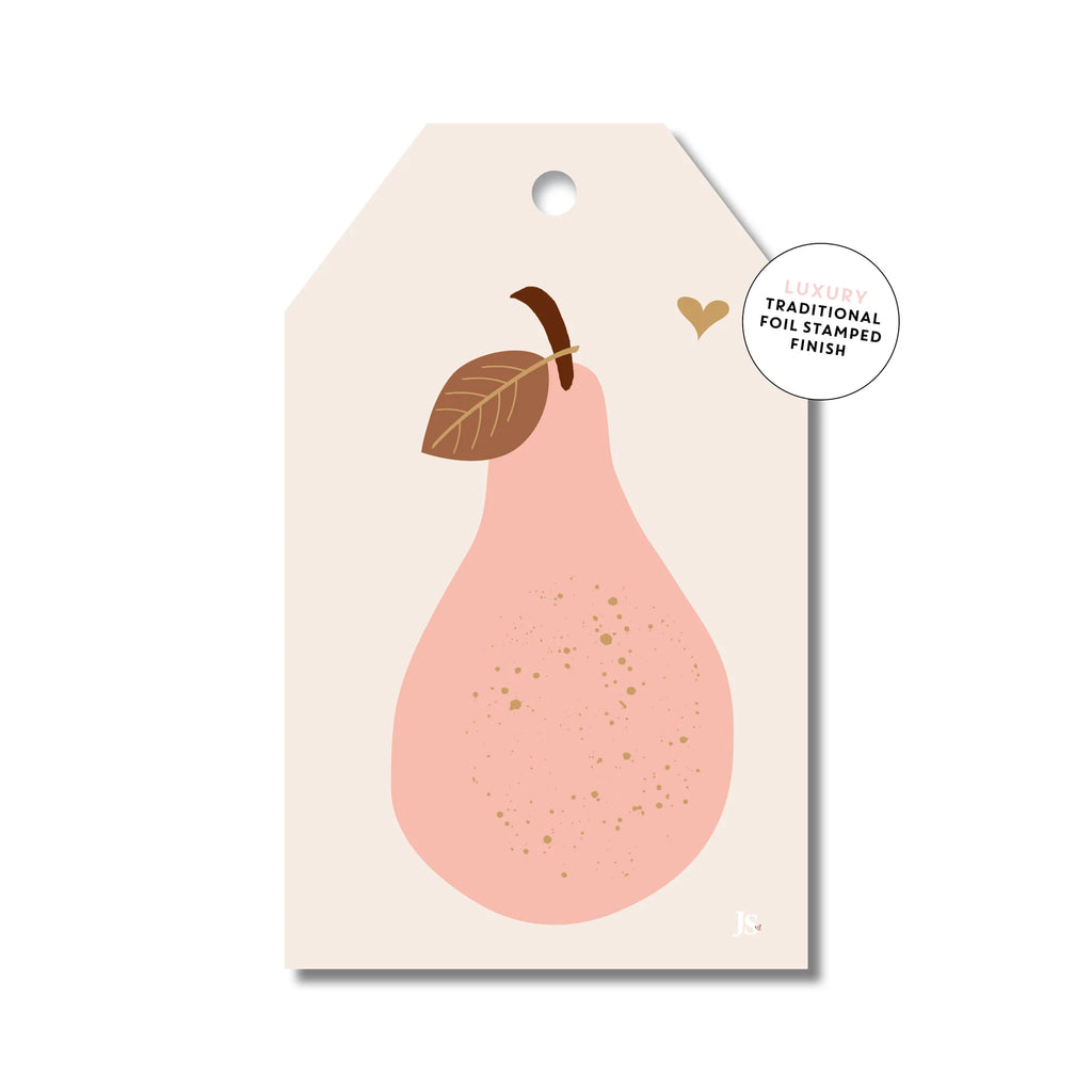 Sparkle Pear Tag