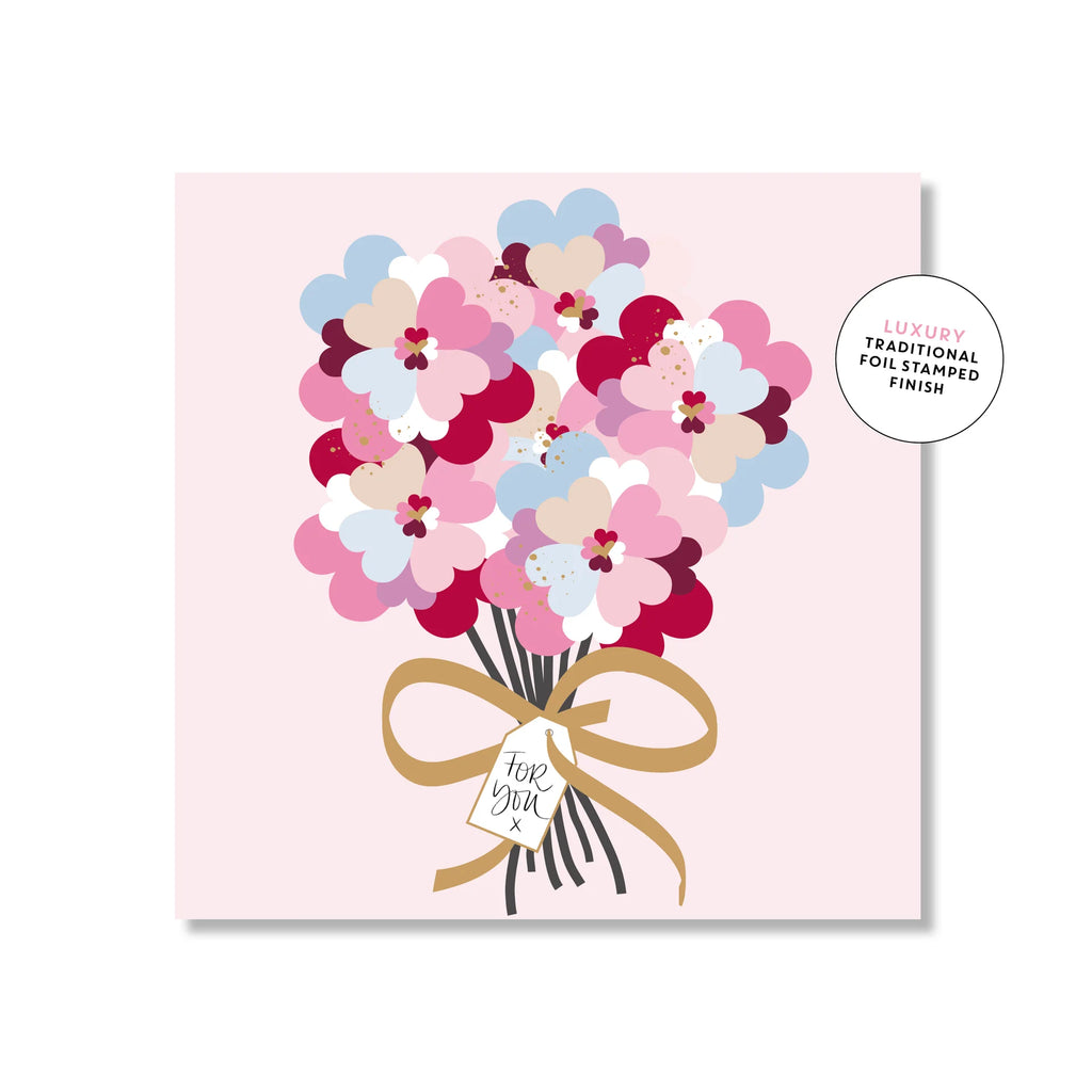 For You Bouquet Card - Mini