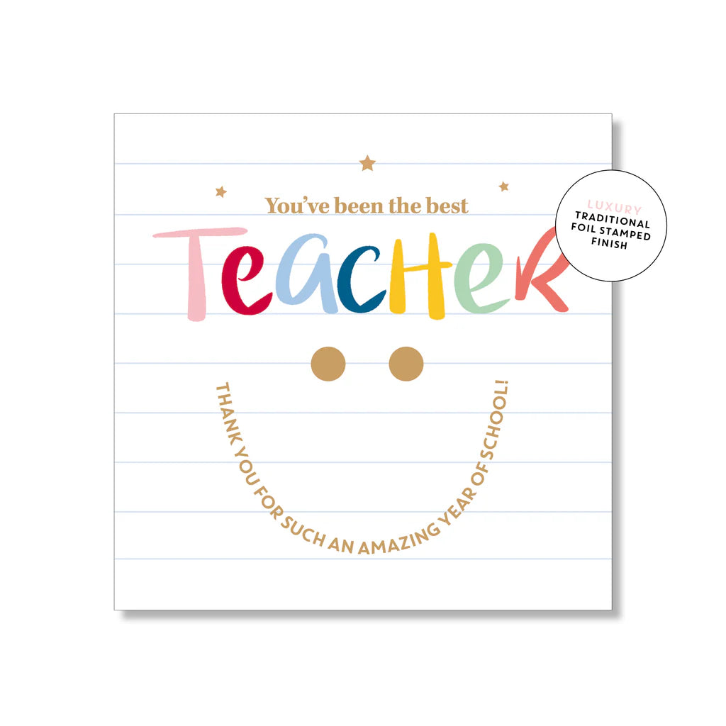 Teacher Thank You Card - Mini