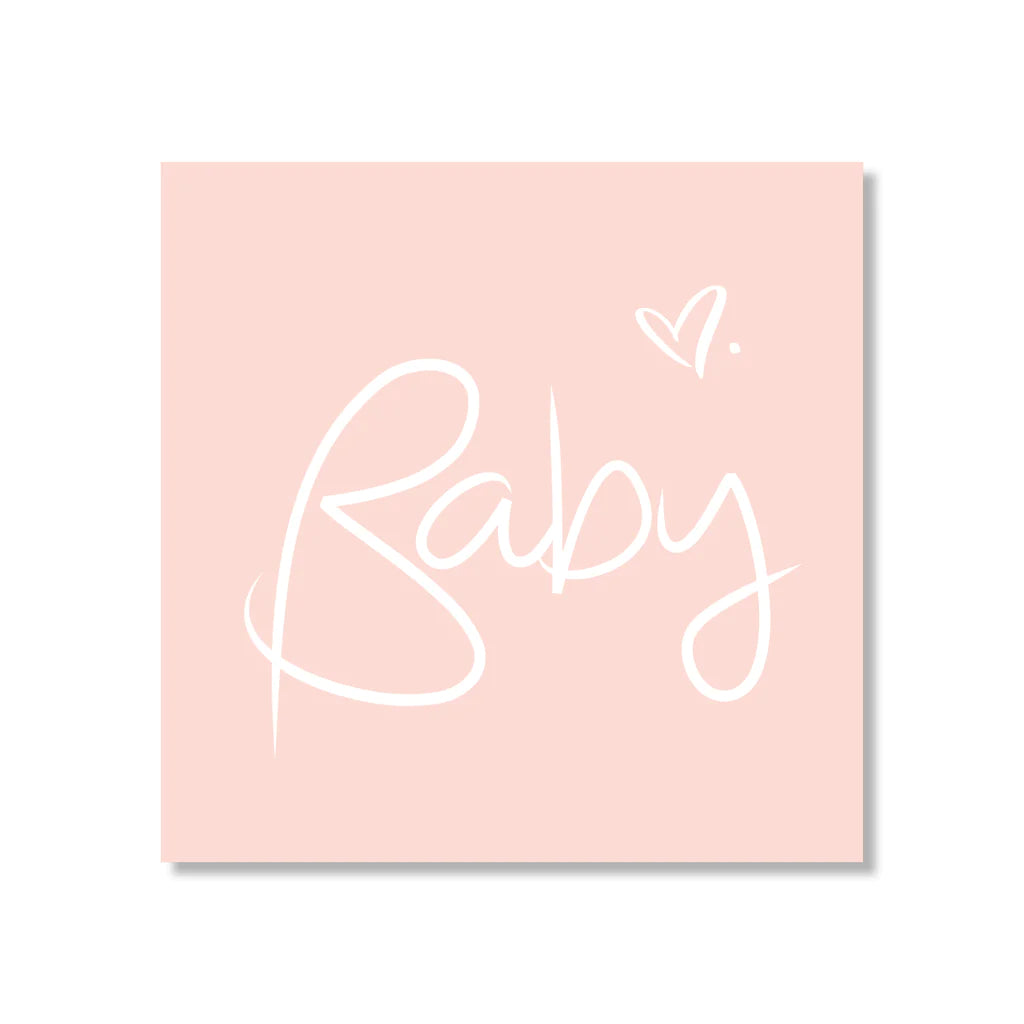 Baby Pink Card - Mini