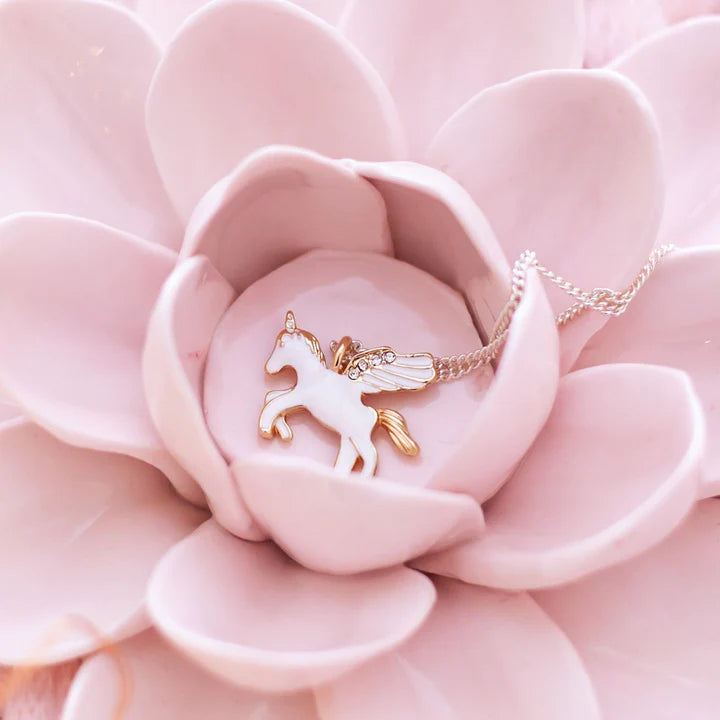 Gold Unicorn Necklace